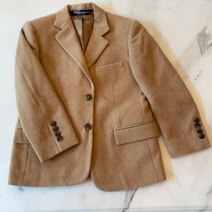 Boys Polo Ralph Lauren Camel Hair Blazer- size 6